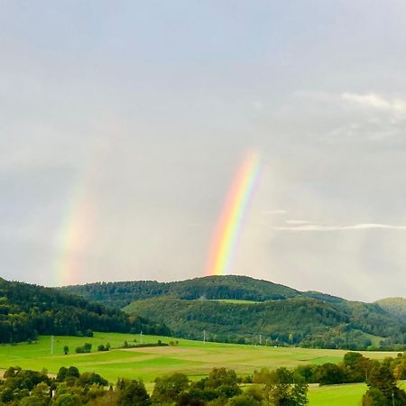 Atemberaubender Ausblick Mit Premium-Wanderwegen Vor Der Haustuer Apartman Albstadt Kültér fotó